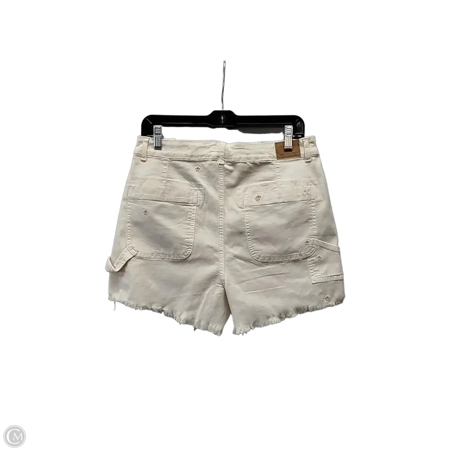 Shorts By American Eagle In White Denim, Size: 10