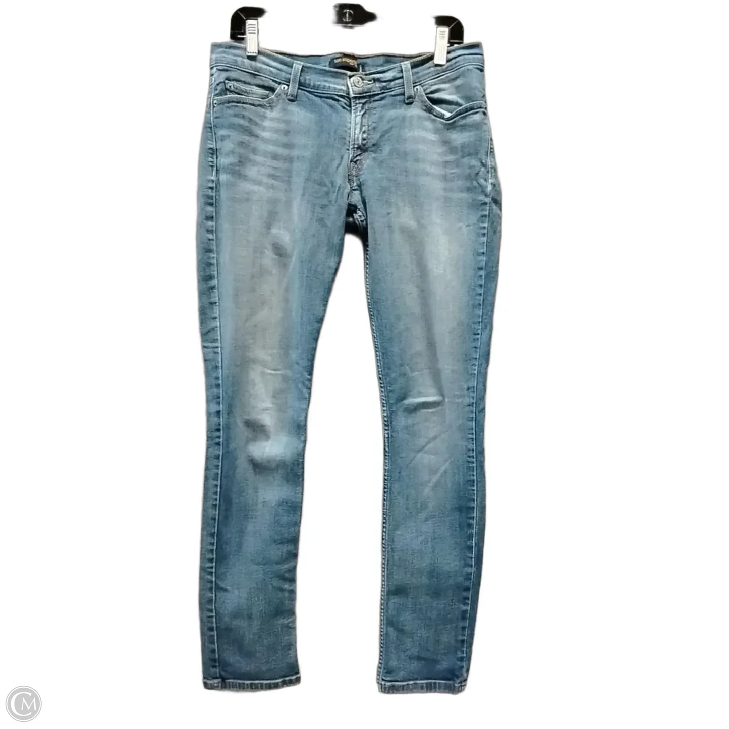 Jeans Skinny By Levis In Blue Denim, Size: 11