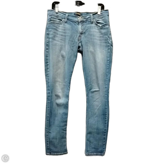 Jeans Skinny By Levis In Blue Denim, Size: 11