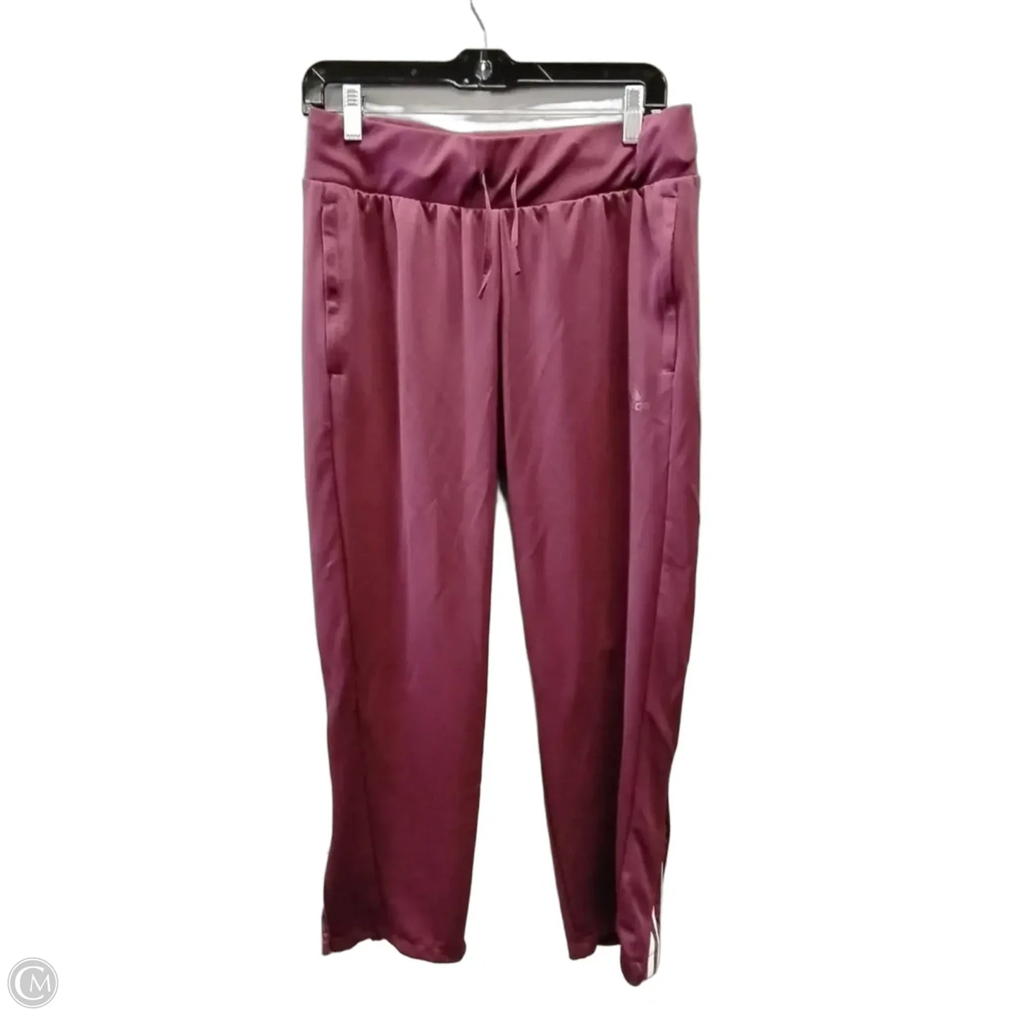 Athletic Pants By Adidas In Red, Size: L