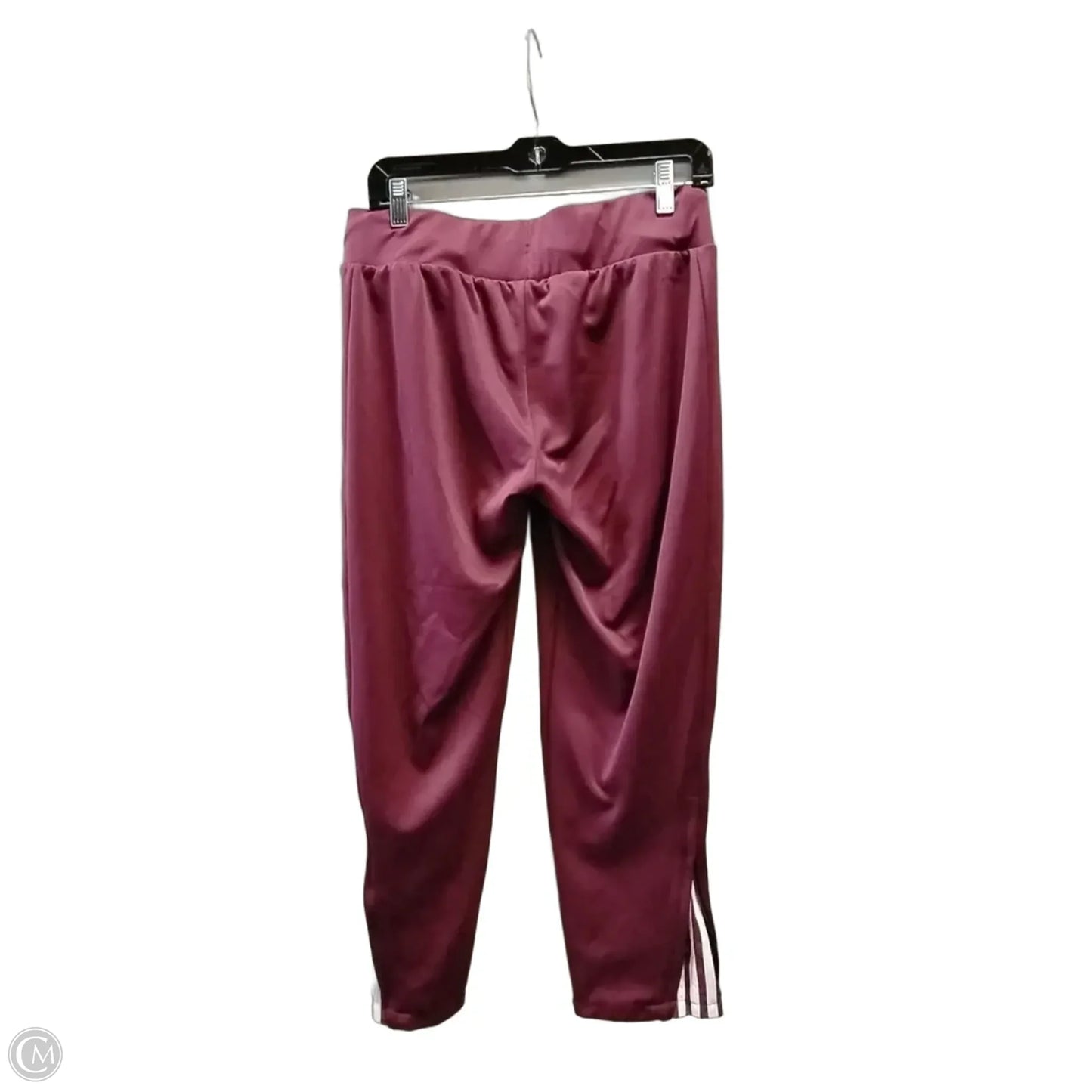 Athletic Pants By Adidas In Red, Size: L