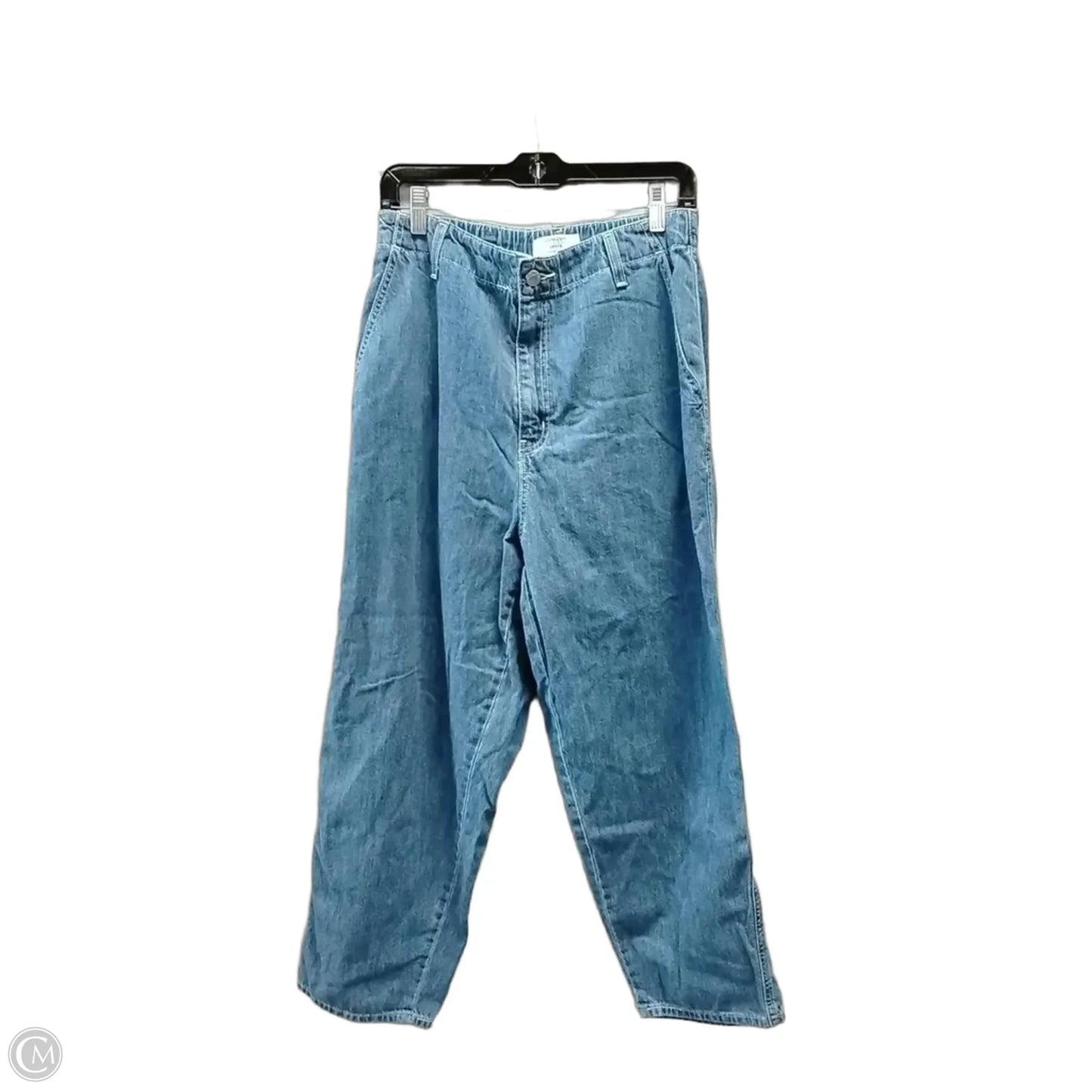 Jeans Wide Leg By Levis In Blue Denim, Size: 12