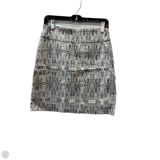 Skirt Mini & Short By Lulu B In Black & White, Size: 4