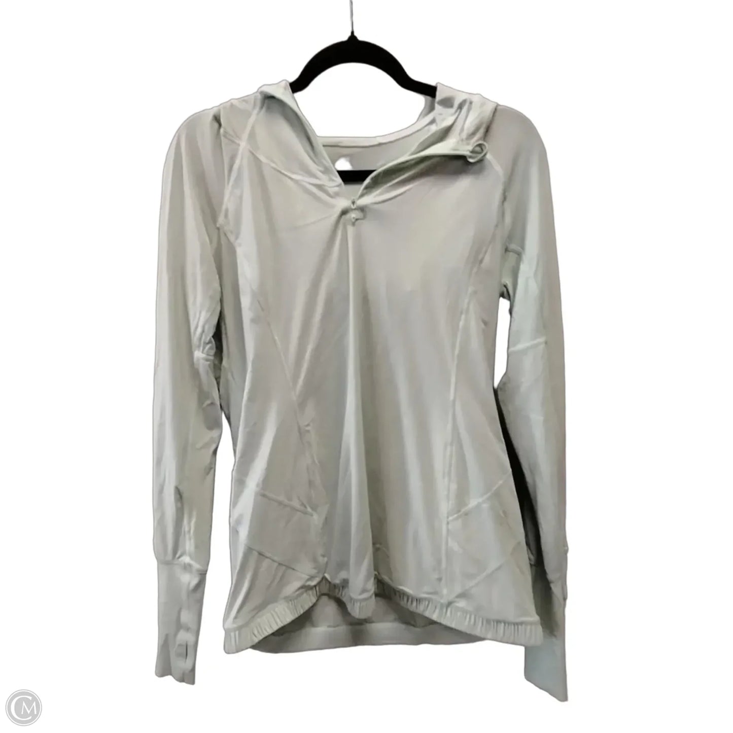 Athletic Jacket By Lululemon In Teal, Size: S