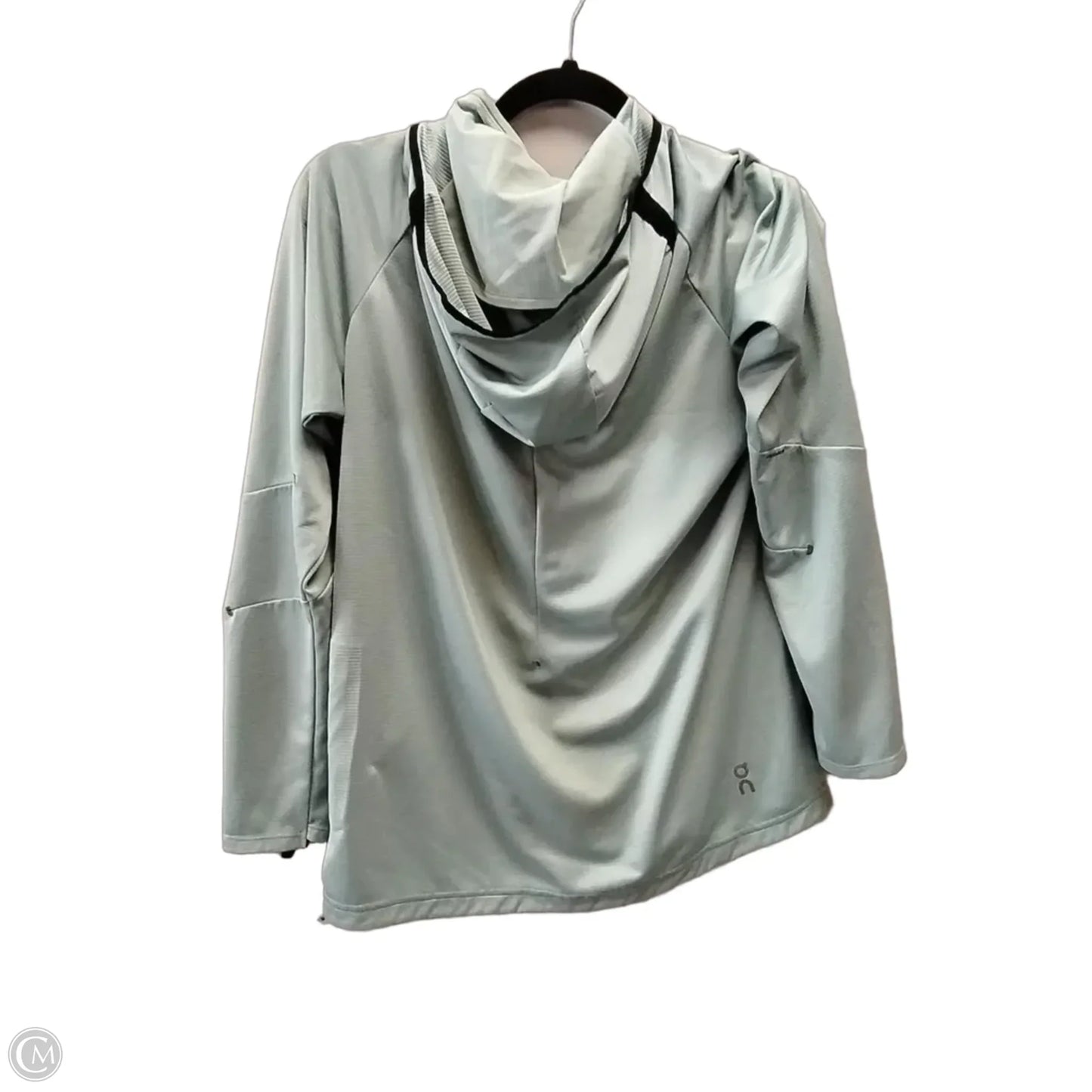 Athletic Jacket By On Cloud In Teal, Size: L