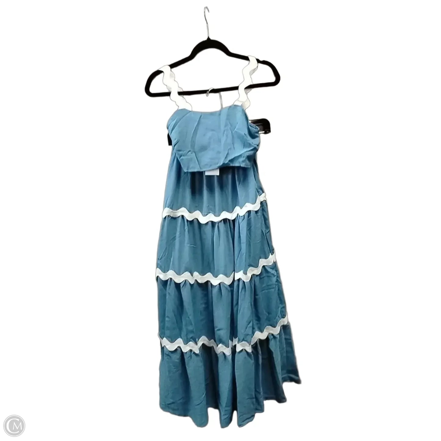 Skirt Set 2pc By Cme In Blue, Size: S
