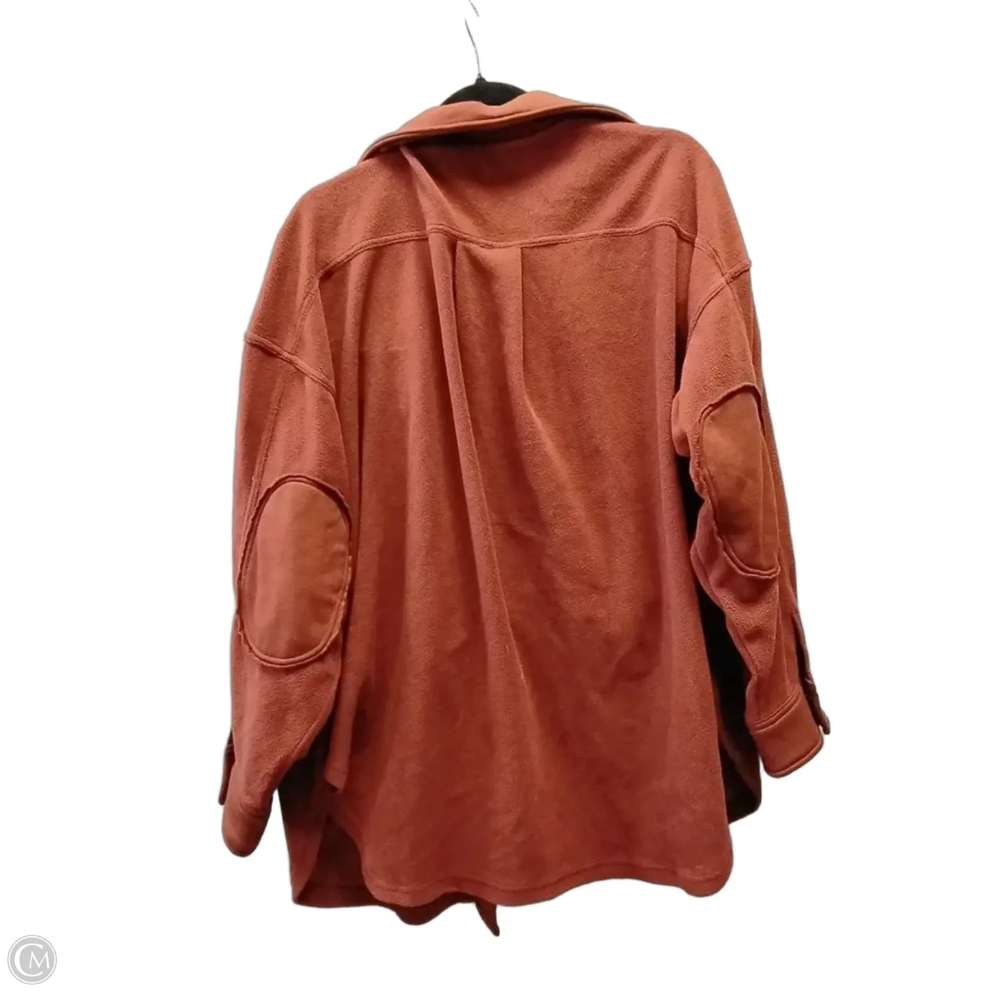 Jacket Fleece By Zenana In Red, Size: 3x