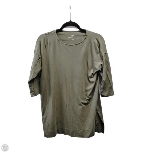 Top Long Sleeve By J. Jill In Green, Size: Xs