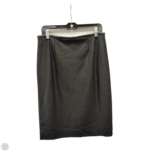 Skirt Midi By Calvin Klein In Black, Size: 10