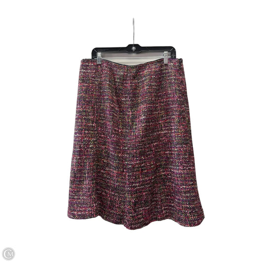 Skirt Midi By Talbots In Multi-colored, Size: 14