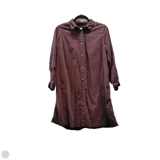 Top Long Sleeve By J. Jill In Purple, Size: S