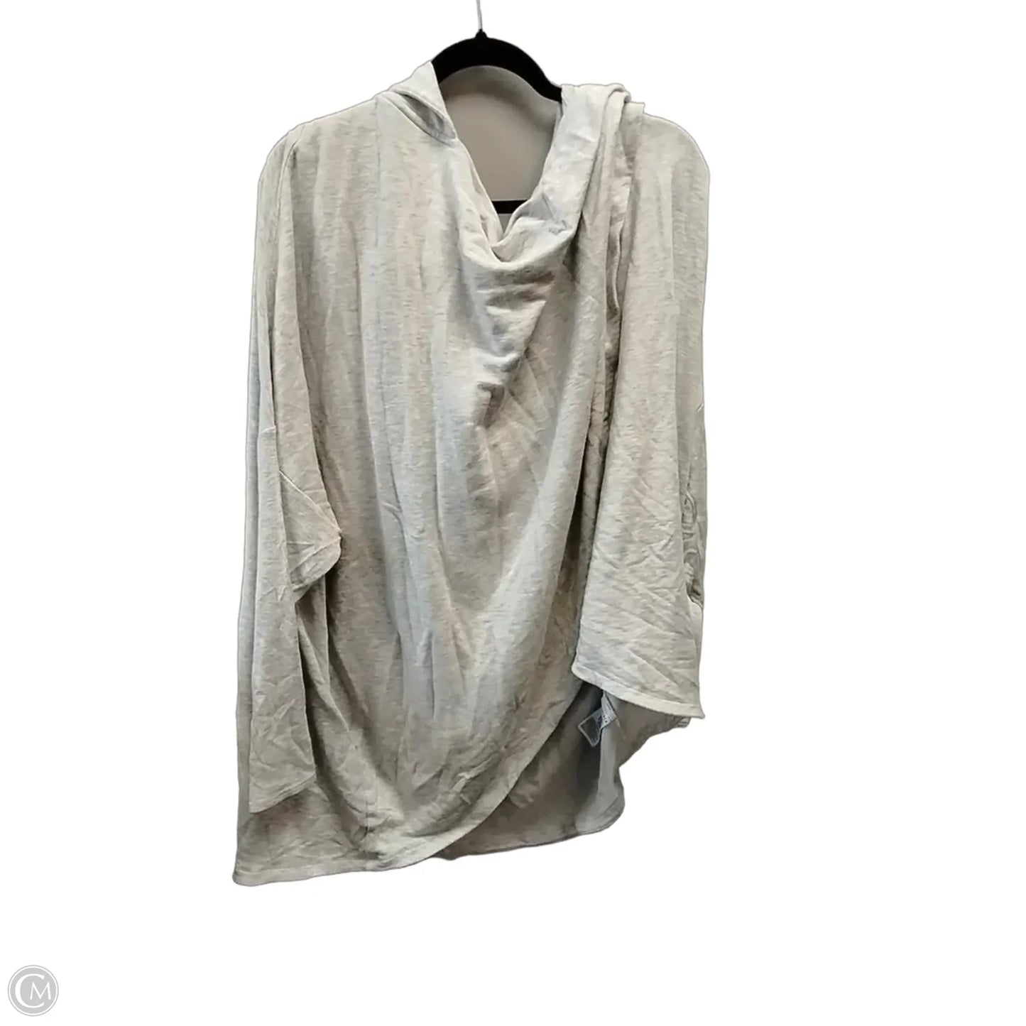 Sweatshirt Hoodie By Athleta In Grey, Size: 3x