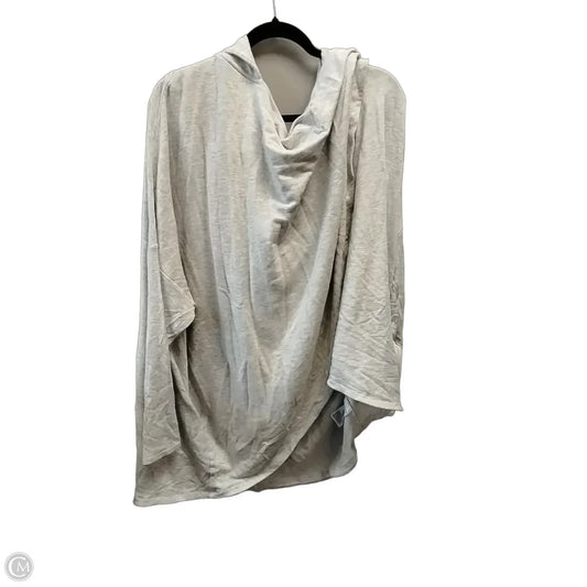 Sweatshirt Hoodie By Athleta In Grey, Size: 3x