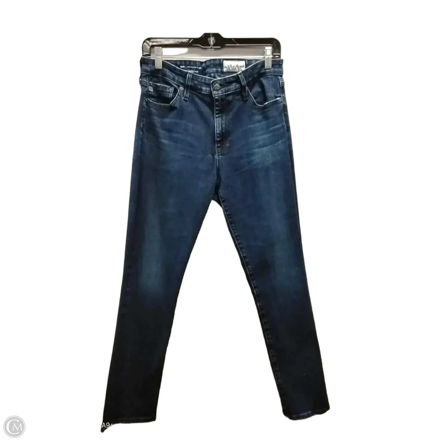 Jeans Skinny By Ag Jeans In Blue Denim, Size: 10