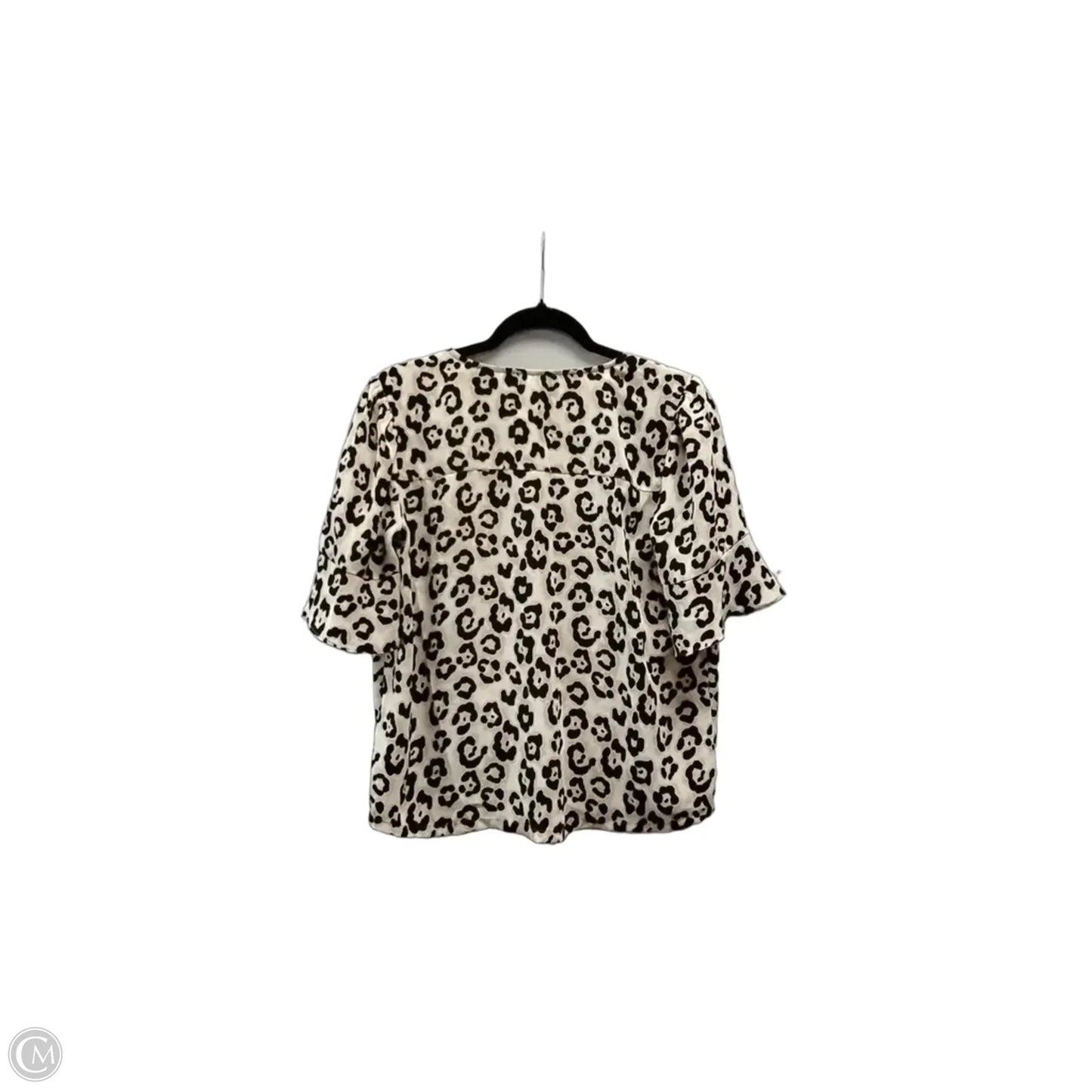 Top Short Sleeve By Sanctuary In Animal Print, Size: Xs