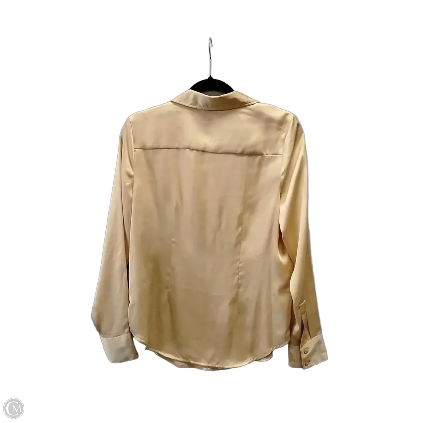 Blouse Long Sleeve By Worthington In Orange, Size: M
