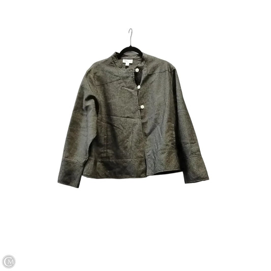 Jacket Other By Coldwater Creek In Plaid Pattern, Size: Xlp