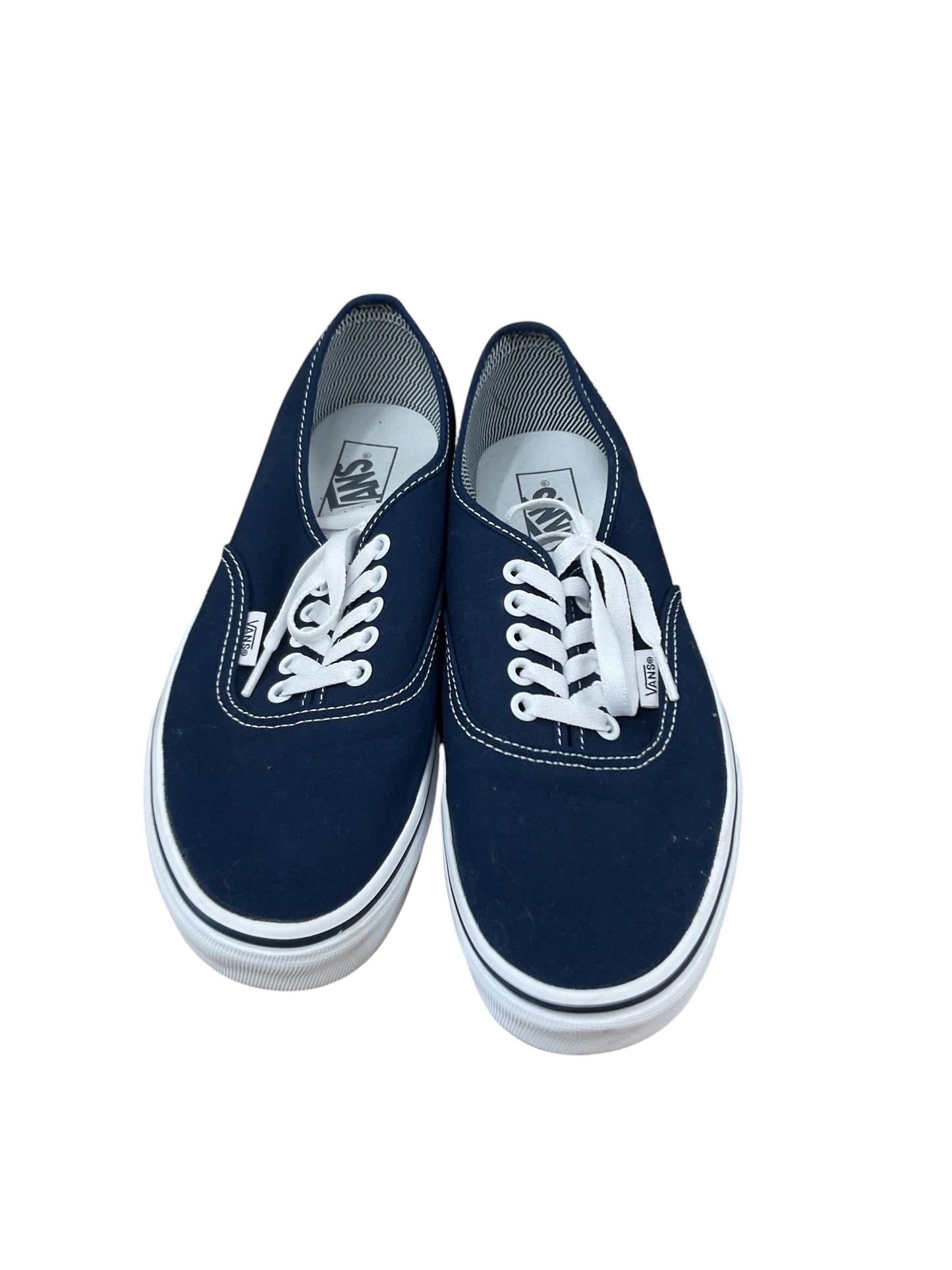 Shoes Sneakers By Vans In Blue, Size:10