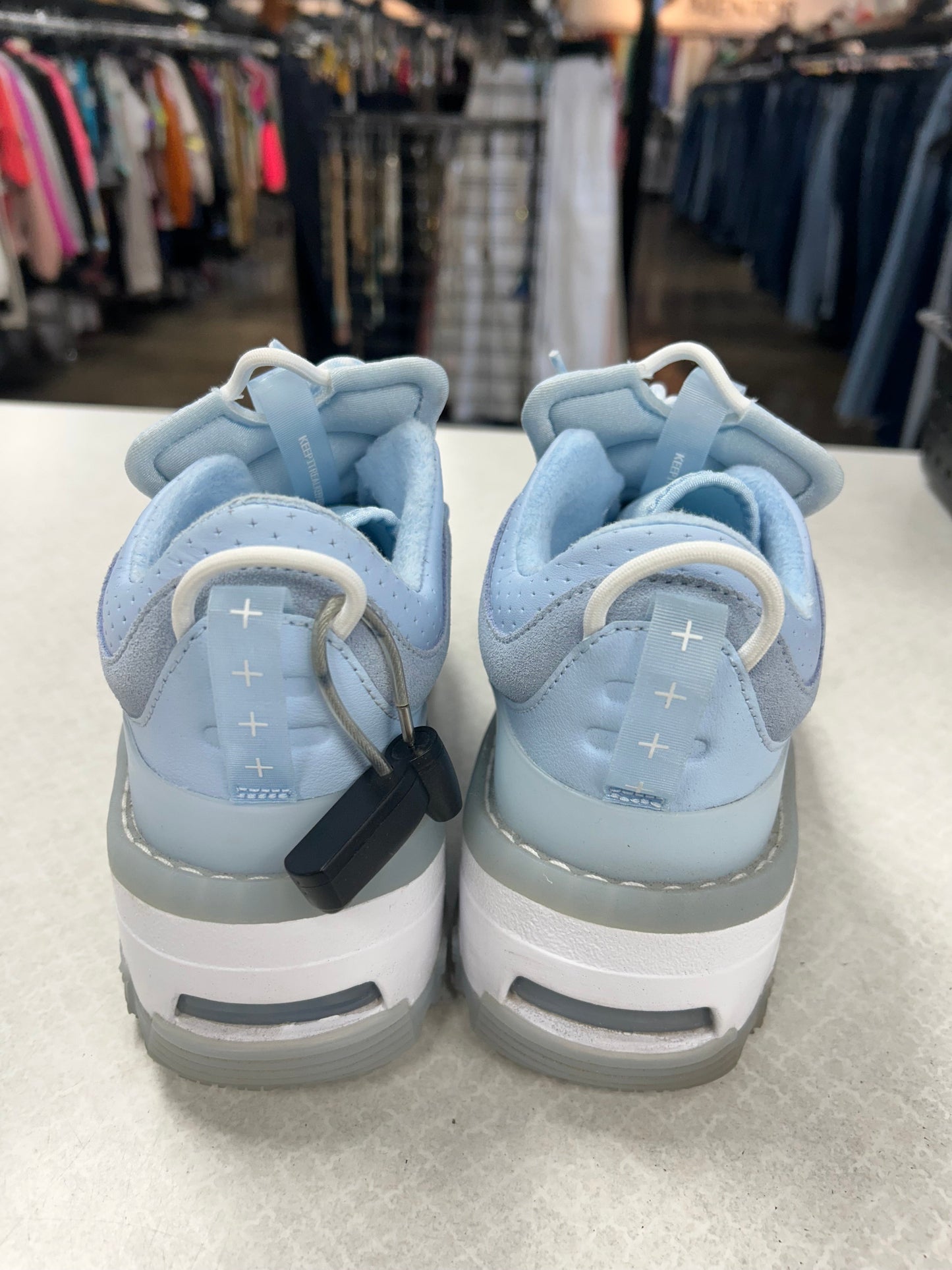 Shoes Luxury Designer By Jordan In Blue, Size:7.5