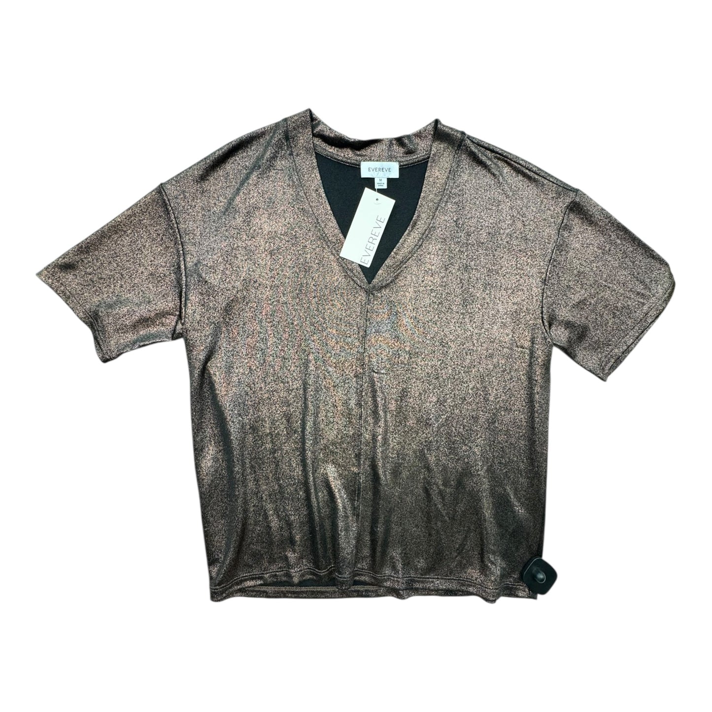 Top Ss By Evereve In Black & Gold, Size:M