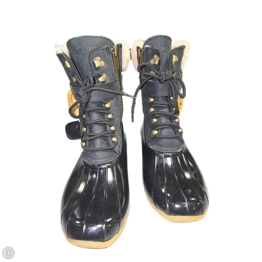 Boots Snow By Sperry In Black, Size: 7
