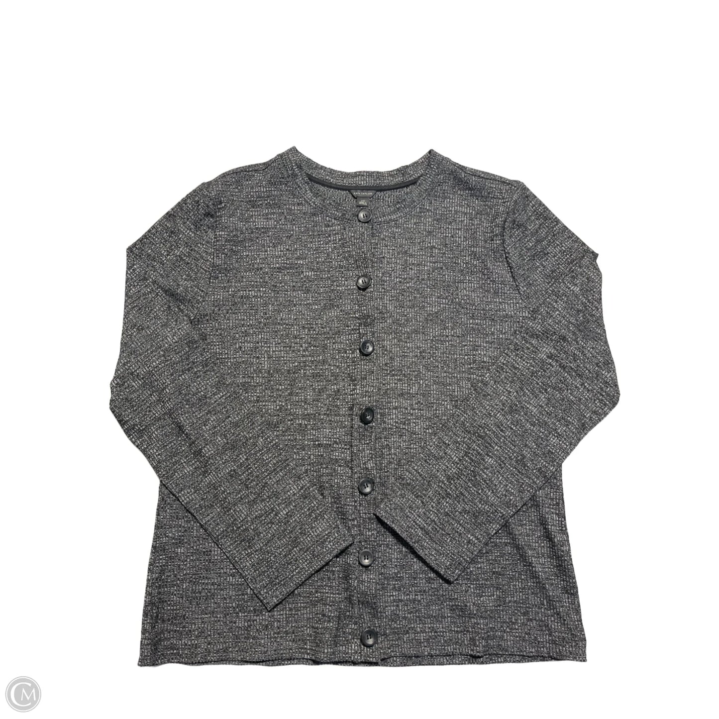 Top Long Sleeve By Ann Taylor In Black, Size: Xxl