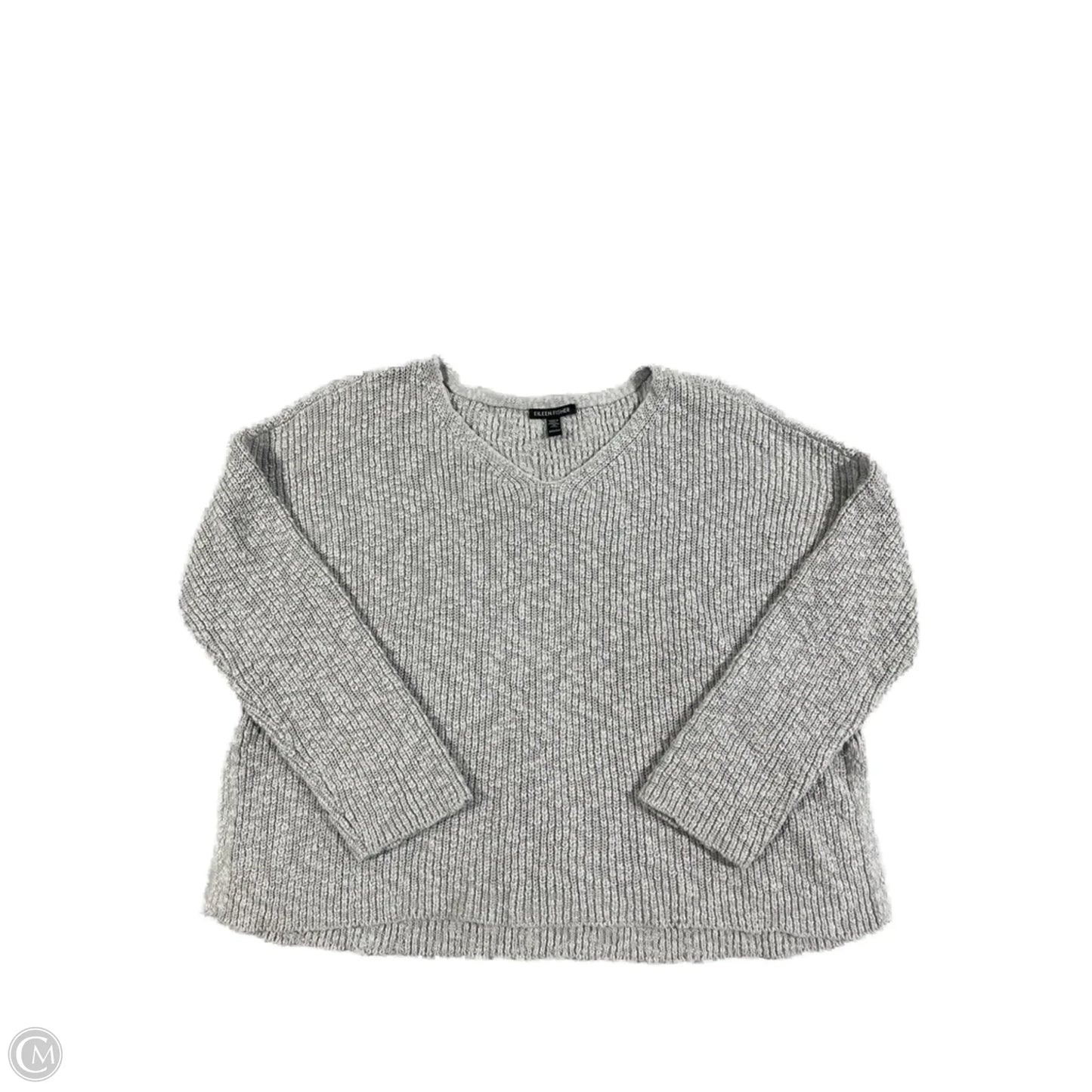 Sweater By Eileen Fisher In Grey, Size: Xxs