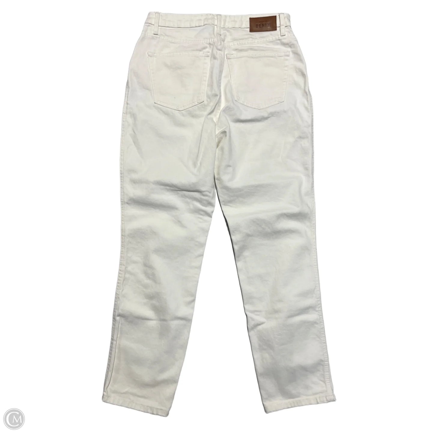 Jeans Straight By Cma In White Denim, Size: 12