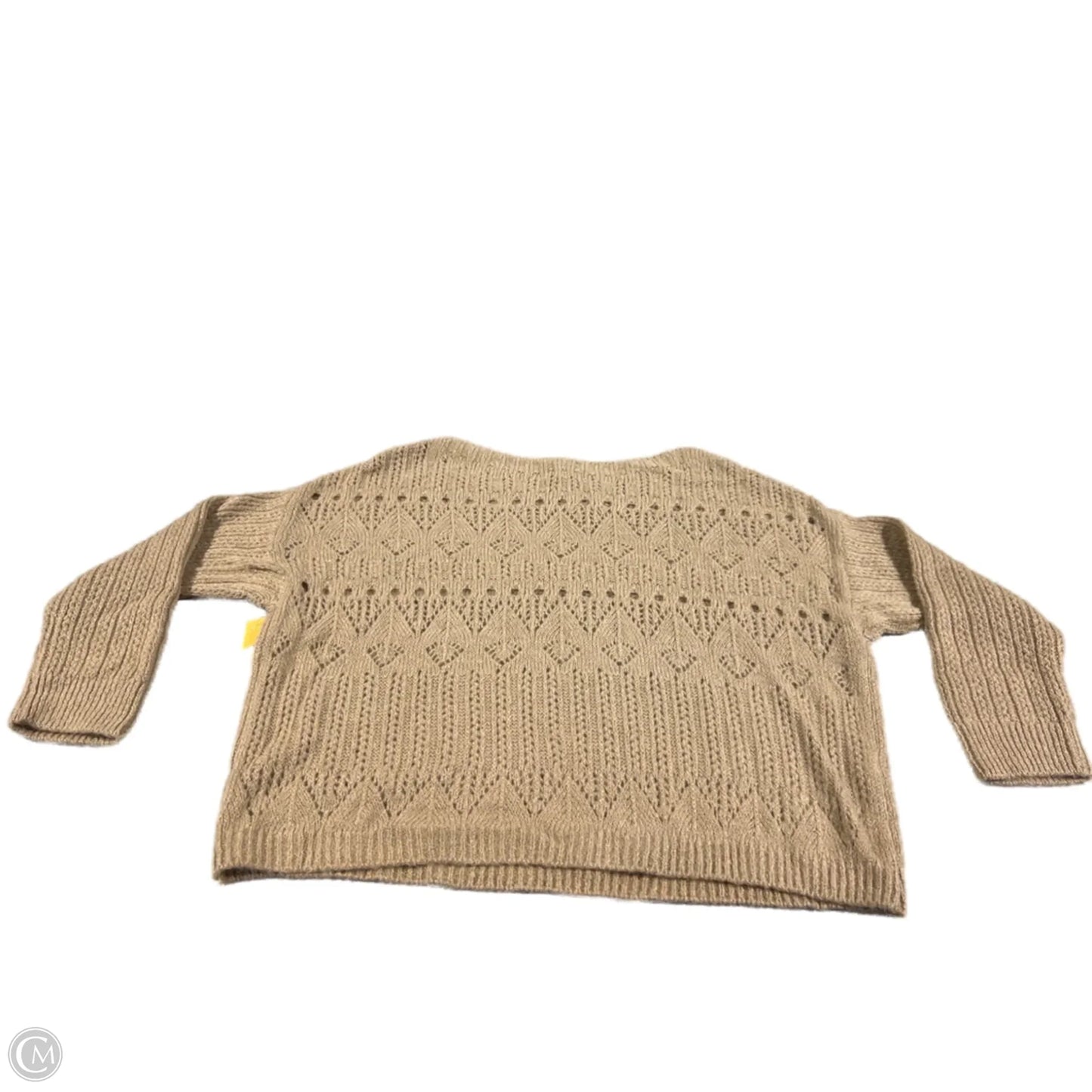 Sweater By Universal Thread In Tan, Size: S