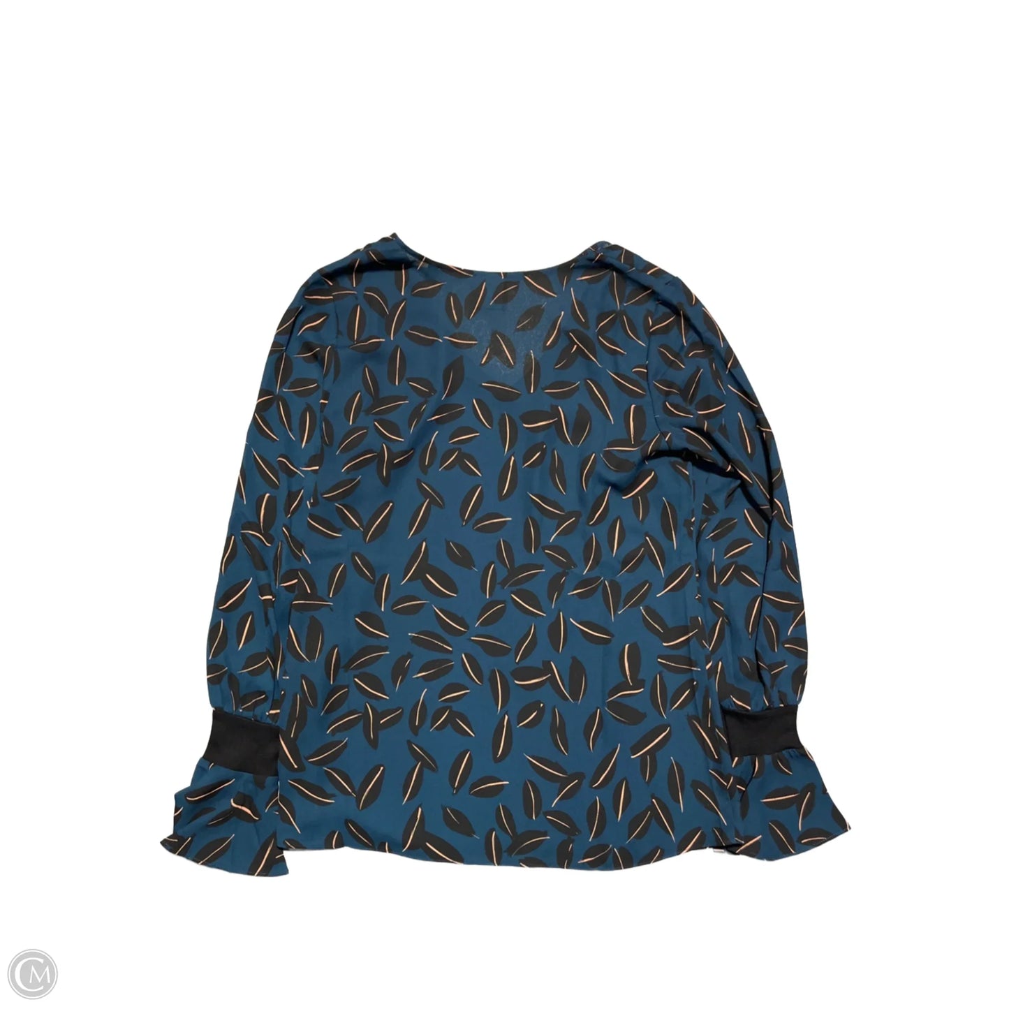 Top Long Sleeve By Cabi In Blue, Size: Xs