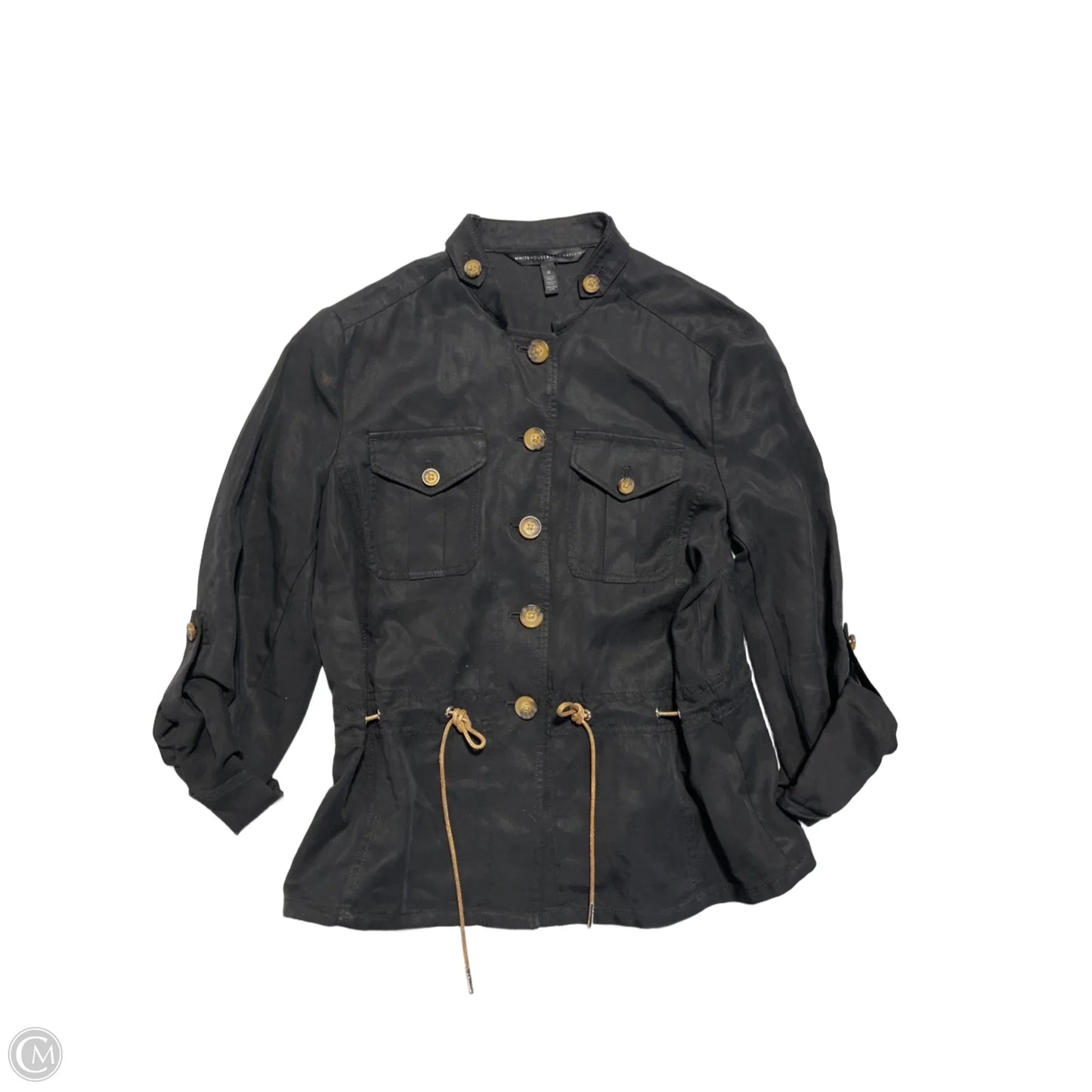 Jacket Shirt By White House Black Market In Black, Size: Xs