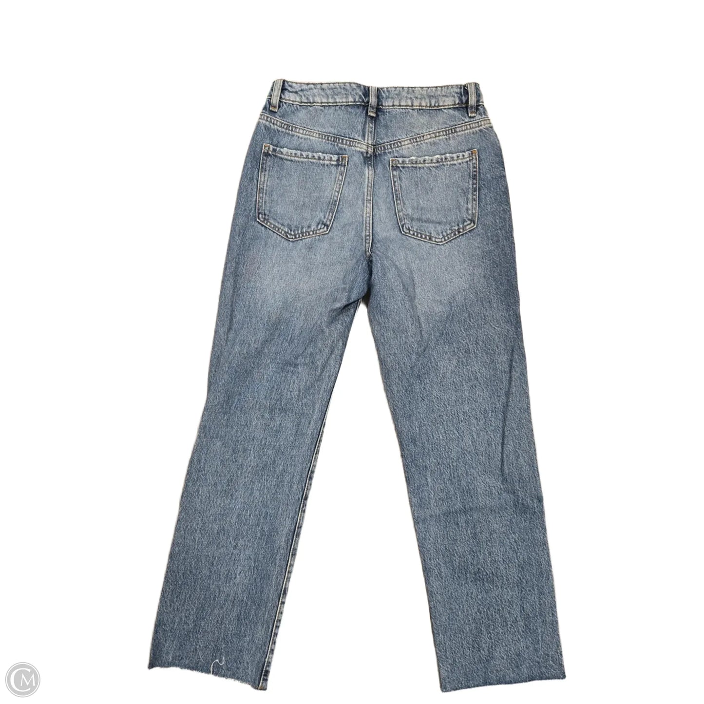 Jeans Straight By Garage In Blue Denim, Size: 0