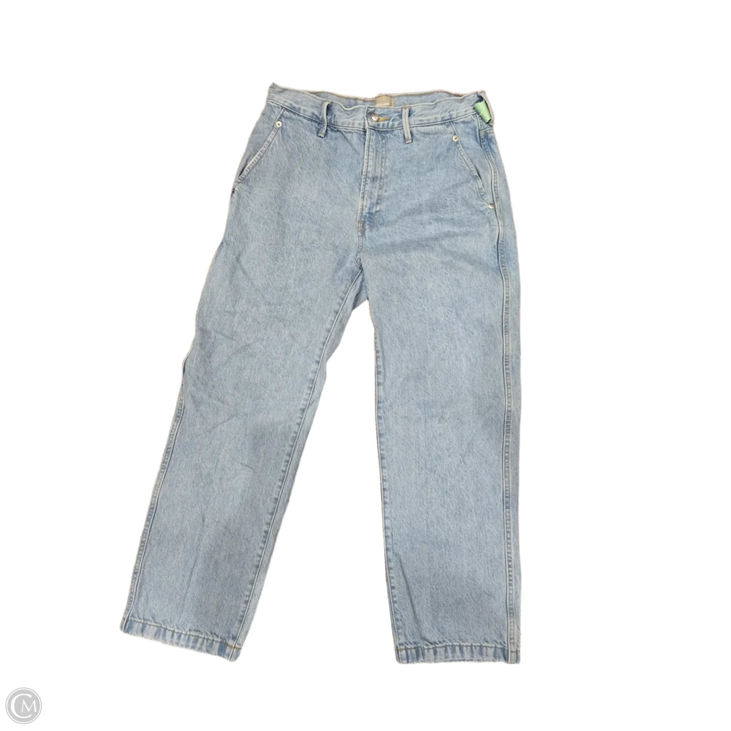 Jeans Straight By Everlane In Blue Denim, Size: 8