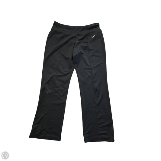 Athletic Pants By Nike In Black, Size: M