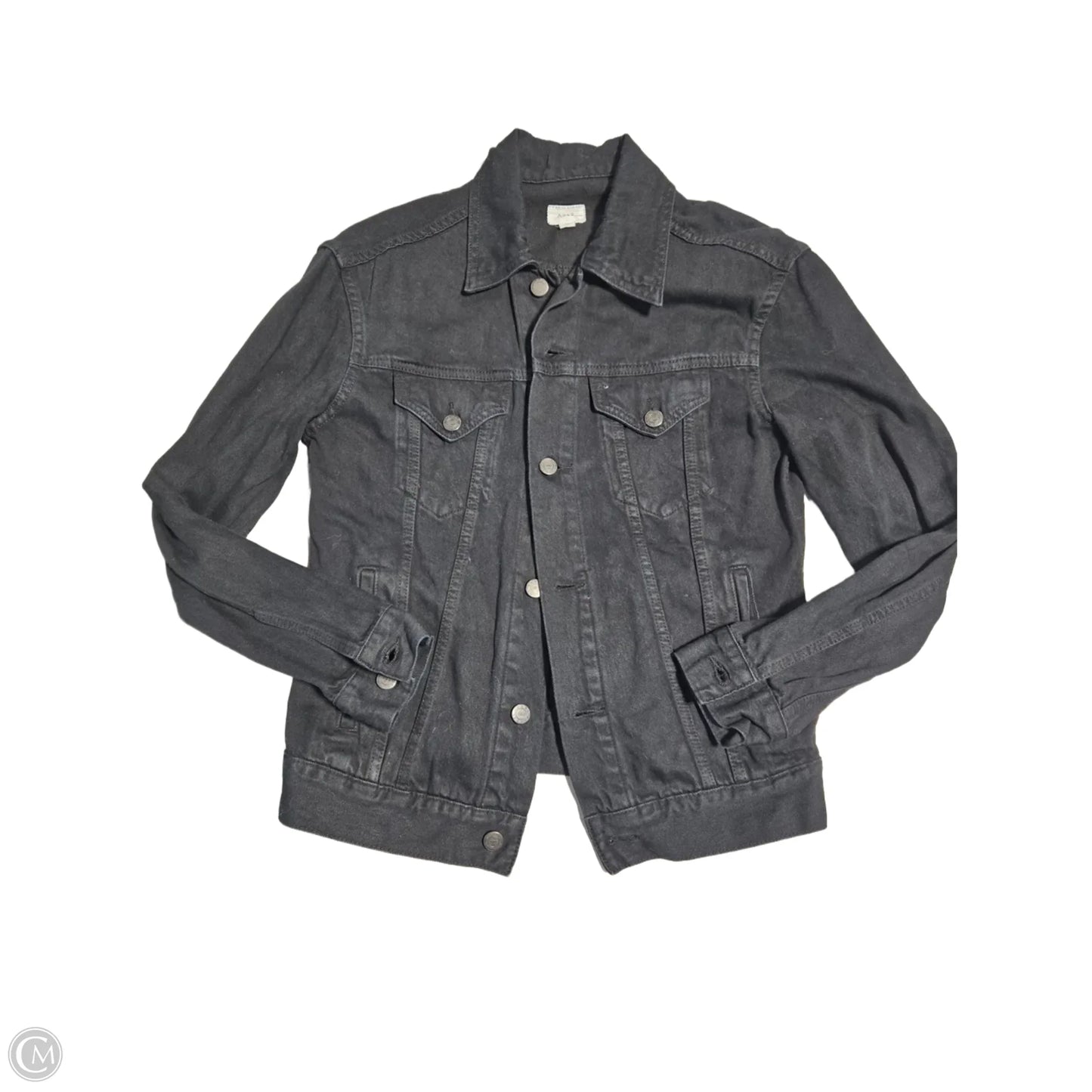 Jacket Denim By Cmc In Black, Size: S