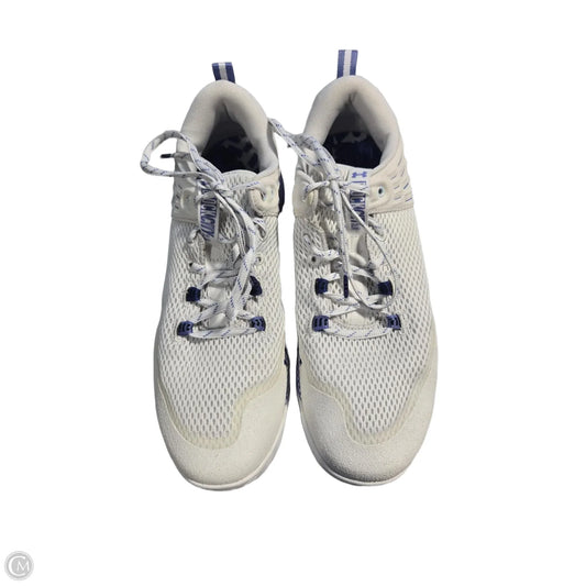 Shoes Athletic By Under Armour In White, Size: 13
