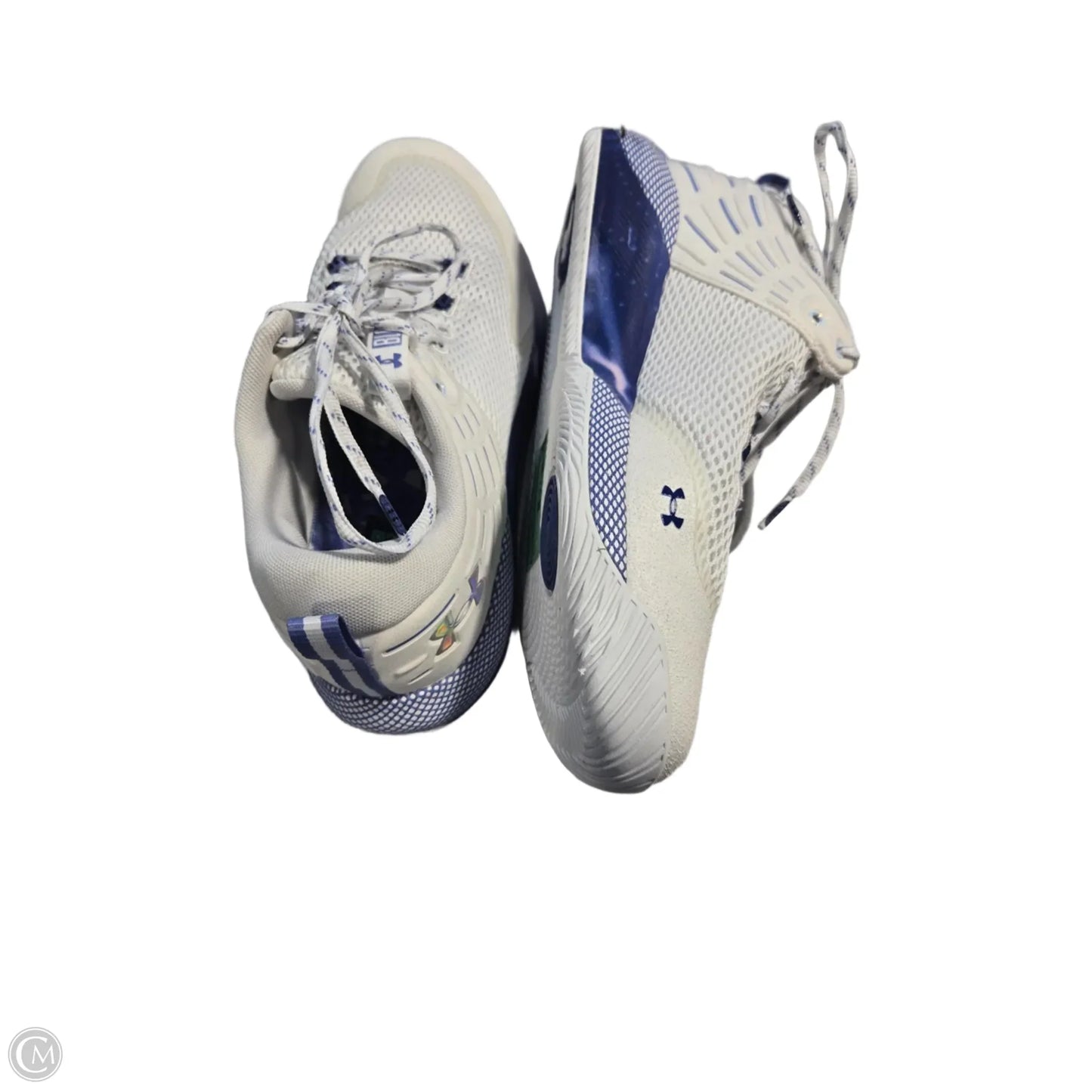 Shoes Athletic By Under Armour In White, Size: 13