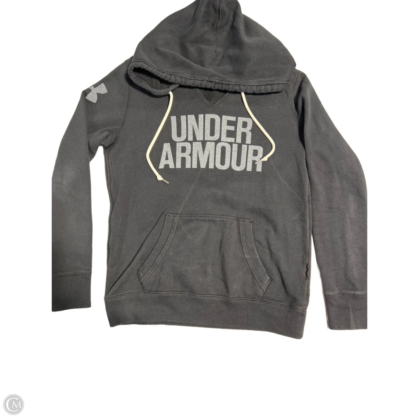 Sweatshirt Hoodie By Under Armour In Black, Size: Xs