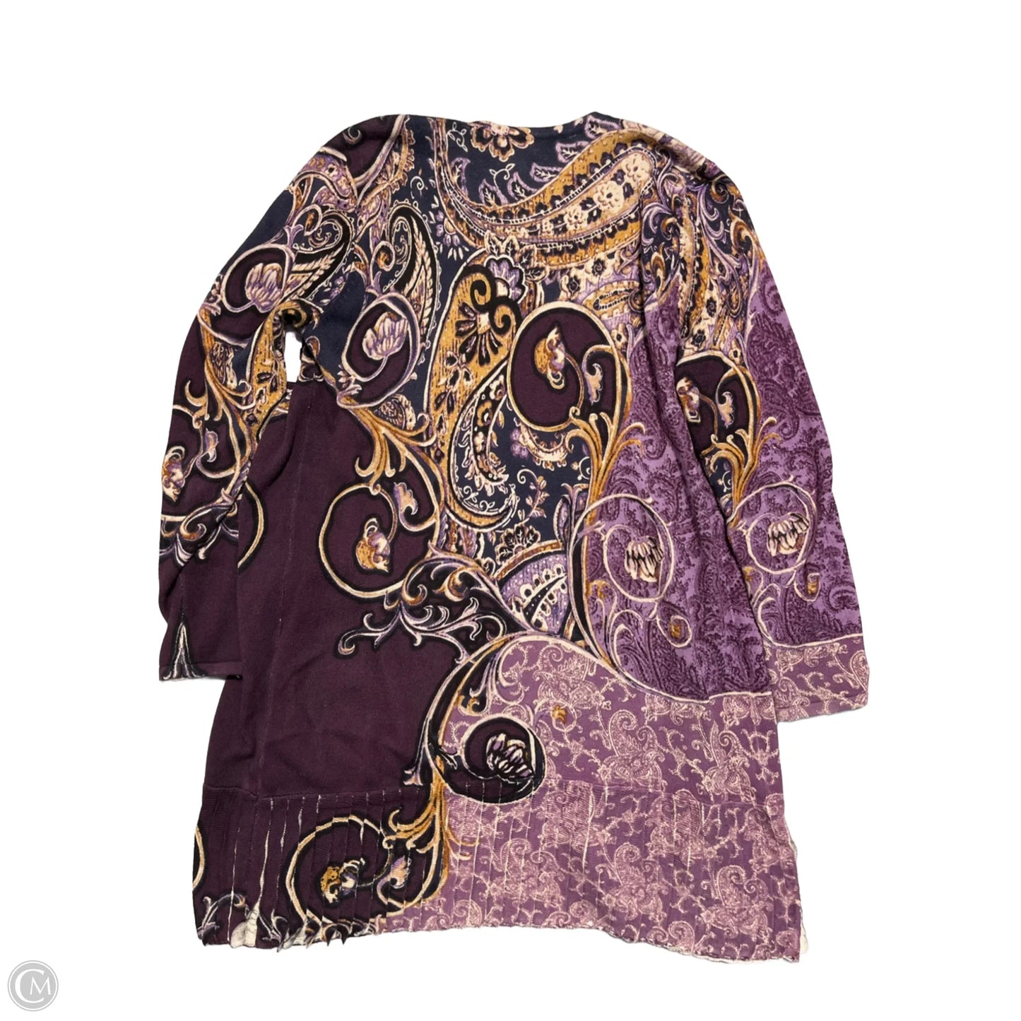 Cardigan By Chicos In Purple, Size: M