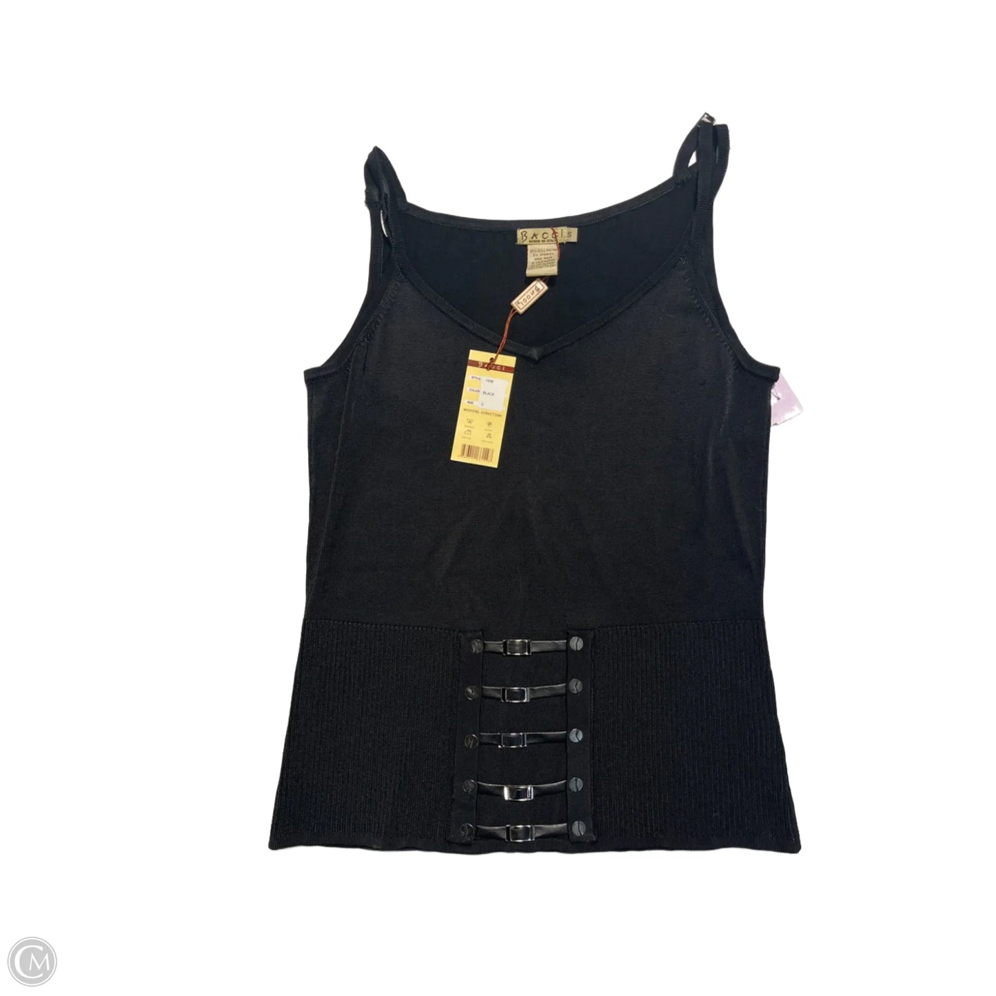 Tank Top By Cmc In Black, Size: S