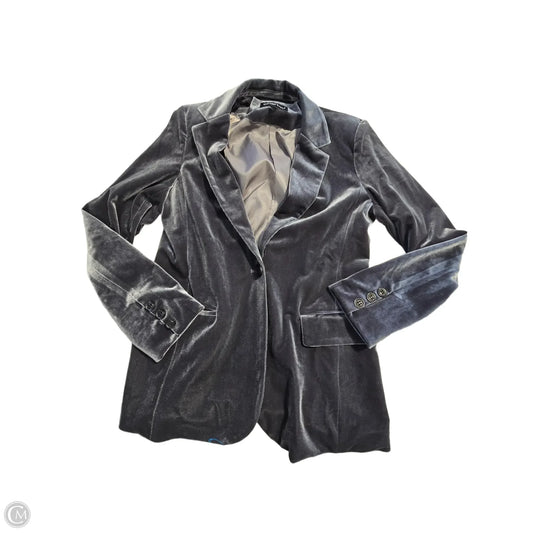 Blazer By Chateau In Silver, Size: Xs