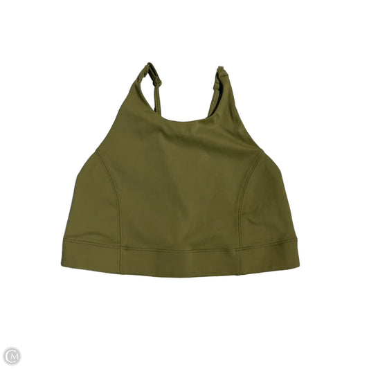 Athletic Bra By Cmc In Green, Size: M