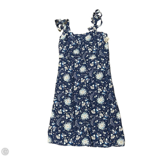 Dress Casual Midi By Gap In Blue, Size: Xxl