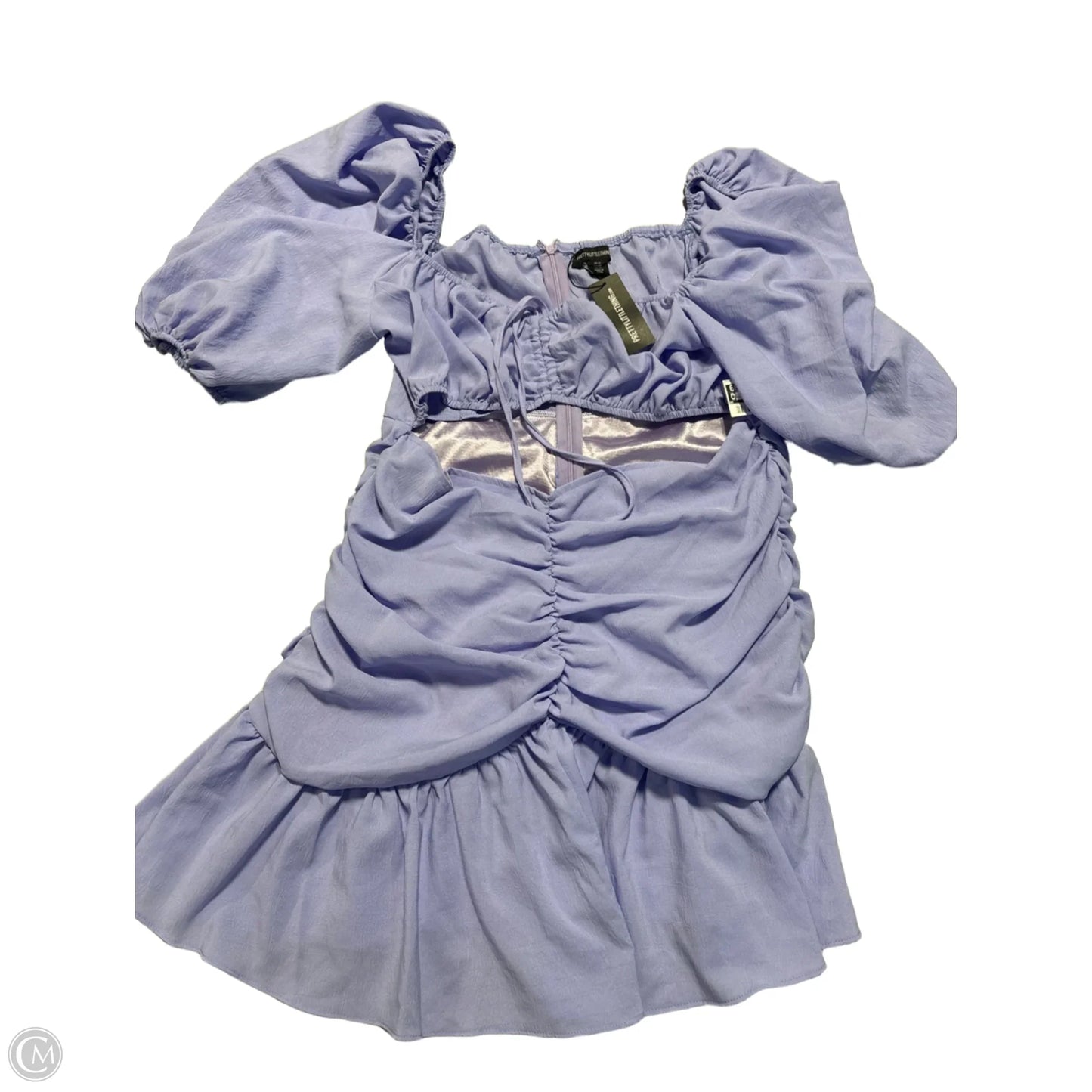 Dress Casual Short By Pretty Little Thing In Purple, Size: L