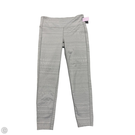 Athletic Leggings By Athleta In Grey, Size: L