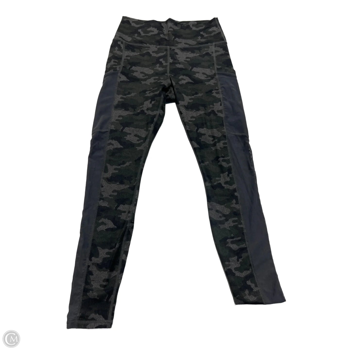 Athletic Leggings By Fabletics In Camouflage Print, Size: S