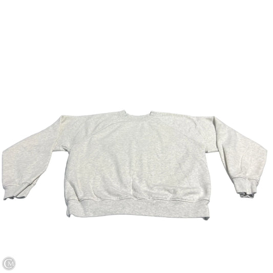 Sweatshirt Crewneck By Gap In Grey, Size: S