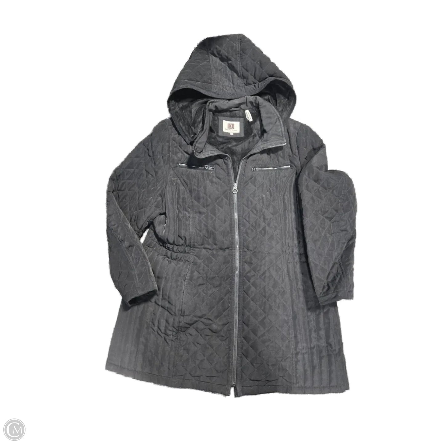 Coat Parka By Laundry In Black, Size: 1x