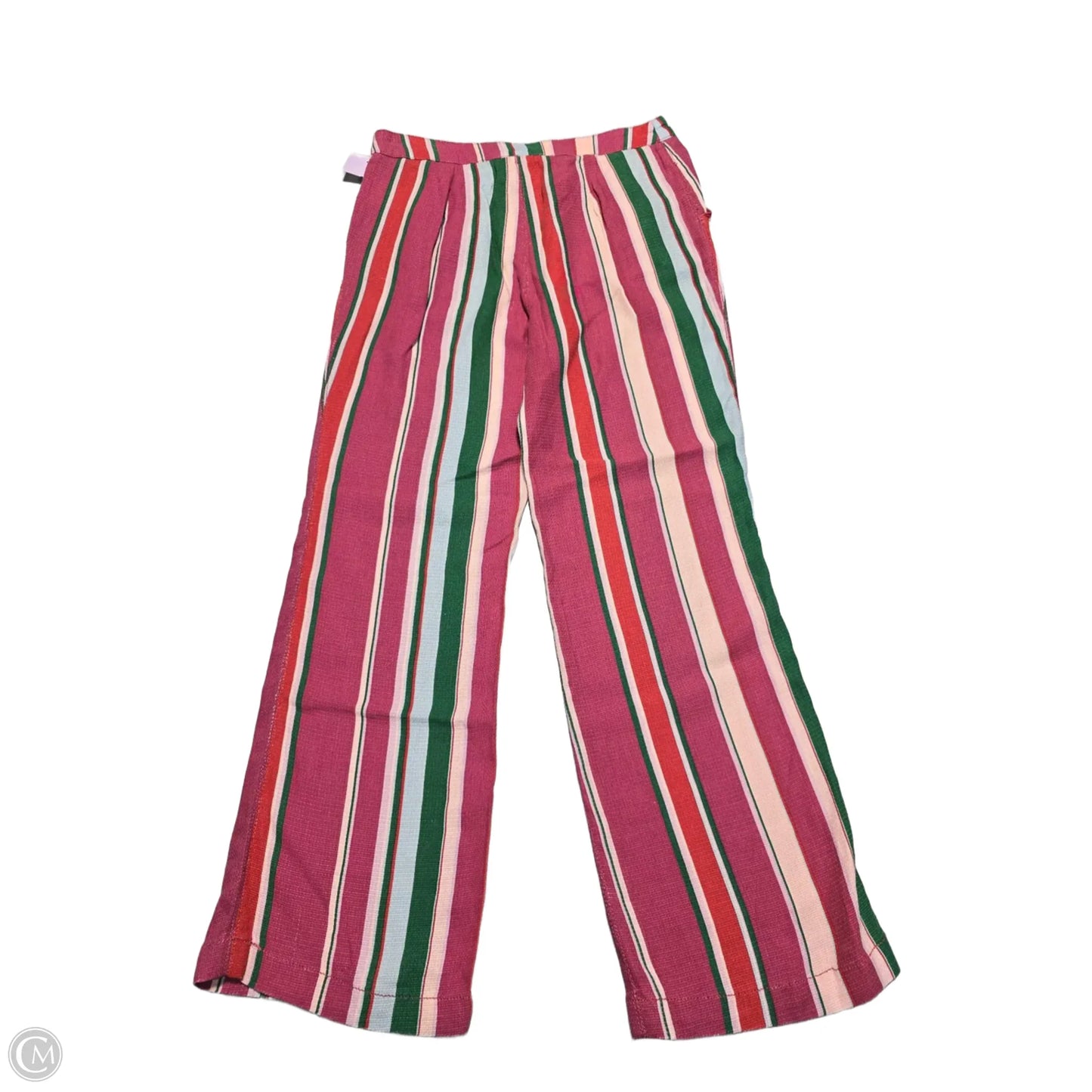 Pants Linen By Free People In Striped Pattern, Size: 0
