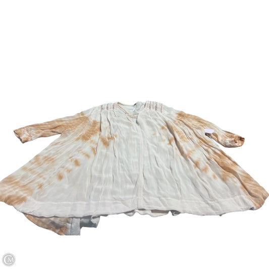 Top Long Sleeve By Free People In Tan, Size: M